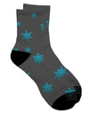 Stylish Snowflake Patterned Adult Short Socks - TooLoud-Socks-TooLoud-White-Ladies-4-6-Davson Sales