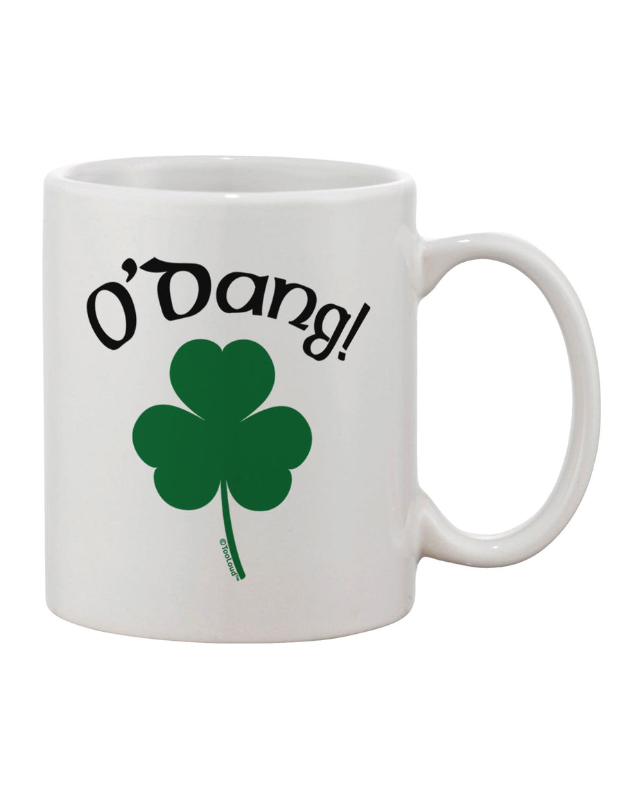 Stylish St Patrick's Day 11 oz Coffee Mug - Perfect for Any Beverage Connoisseur - TooLoud-11 OZ Coffee Mug-TooLoud-White-Davson Sales