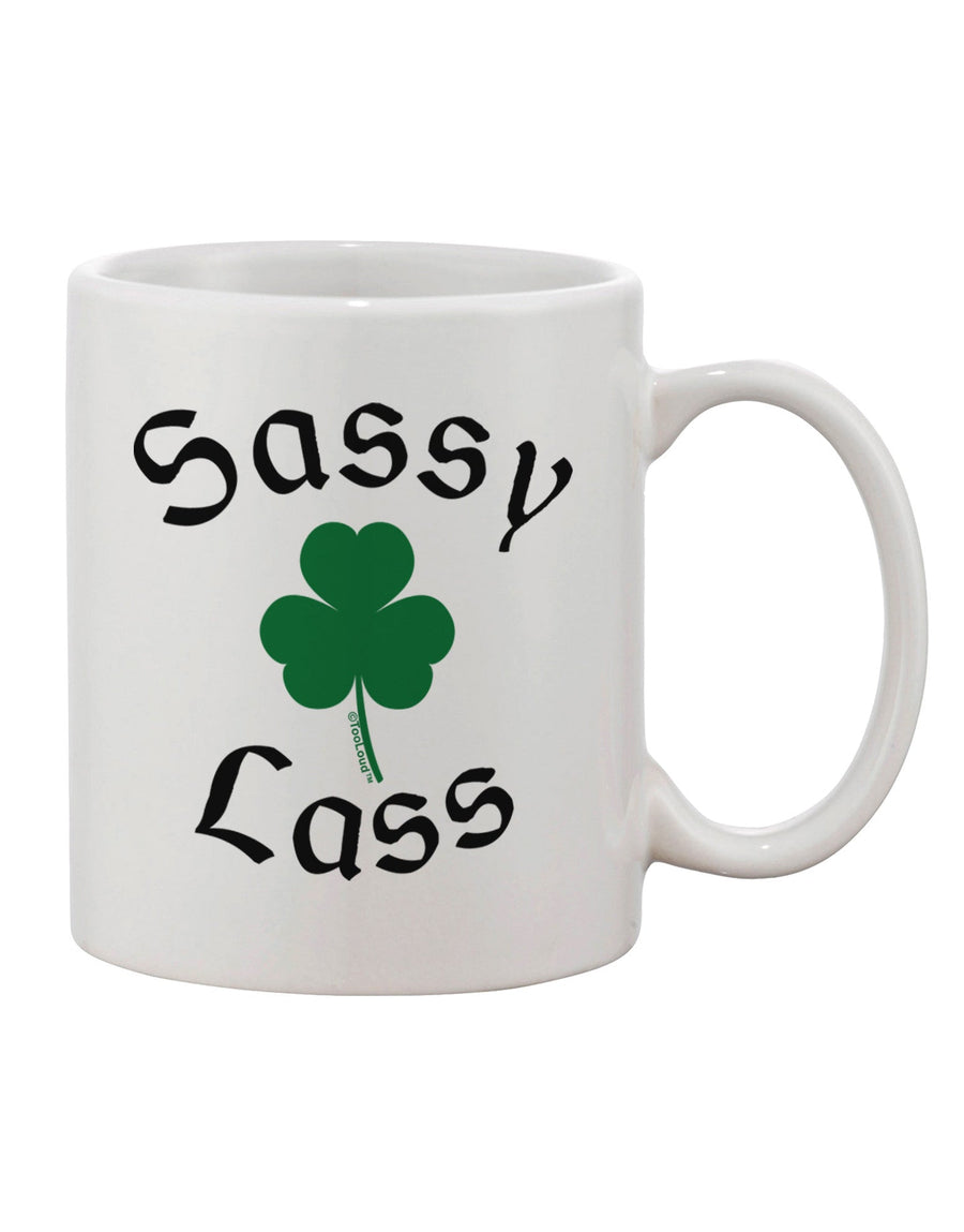 Stylish St. Patrick's Day 11 oz Coffee Mug - Expertly Crafted Drinkware-11 OZ Coffee Mug-TooLoud-White-Davson Sales