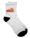 Stylish Thanksgiving Adult Short Socks - Perfect for the Season - TooLoud-Socks-TooLoud-White-Ladies-4-6-Davson Sales