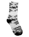 Stylish Tribal Pattern Adult Crew Socks with All Over Print - Presented by TooLoud-Socks-TooLoud-White-Ladies-4-6-Davson Sales