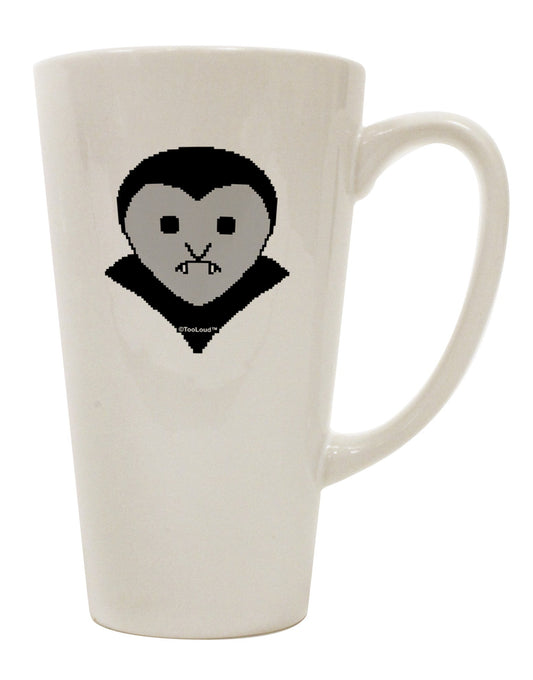 Stylish Vampire-Themed Conical Latte Coffee Mug - Perfect for Sipping in Style! - TooLoud-Conical Latte Mug-TooLoud-White-Davson Sales