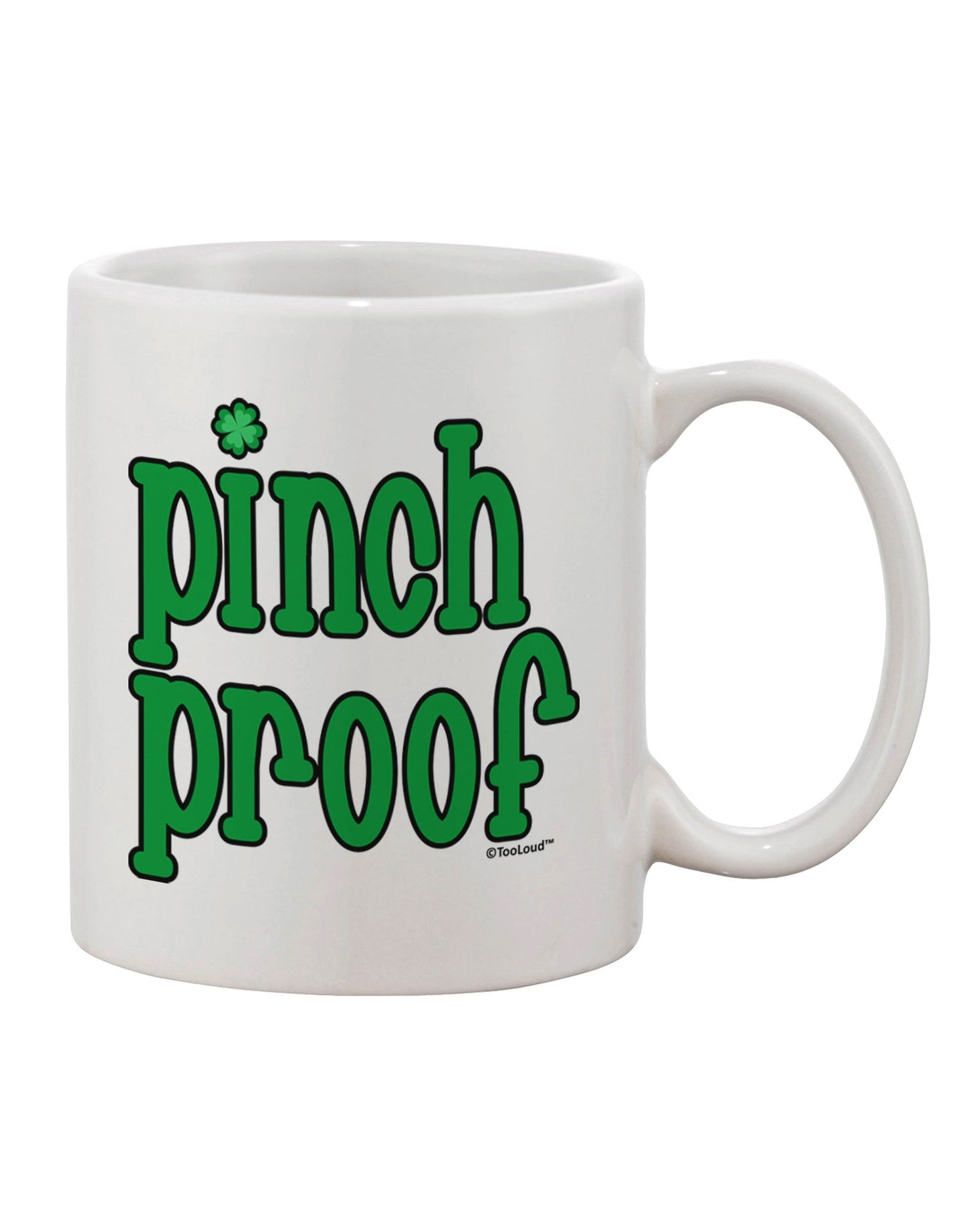 Stylishly Celebrate St. Patrick's Day with our Exquisite 11 oz Printed Coffee Mug - TooLoud-11 OZ Coffee Mug-TooLoud-White-Davson Sales