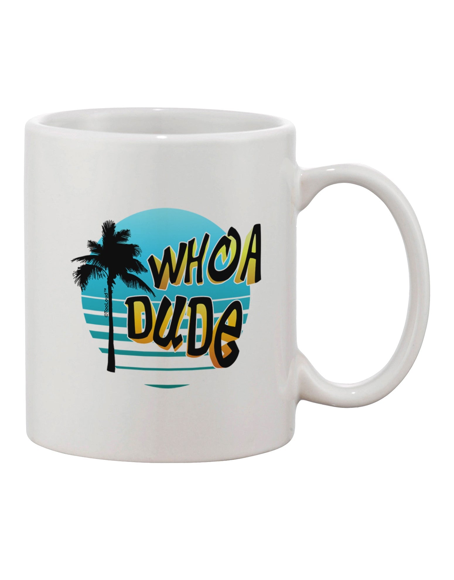 Stylishly Crafted 11 oz Printed Coffee Mug - Expertly Curated by TooLoud-11 OZ Coffee Mug-TooLoud-White-Davson Sales