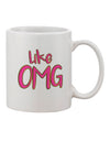 Stylishly Designed 11 oz Coffee Mug - Expertly Crafted by TooLoud-11 OZ Coffee Mug-TooLoud-White-Davson Sales