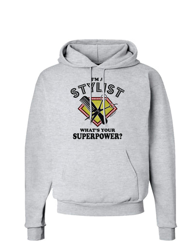 Stylist - Superpower Hoodie Sweatshirt-Hoodie-TooLoud-AshGray-Small-Davson Sales