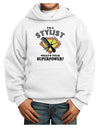 Stylist - Superpower Youth Hoodie Pullover Sweatshirt-Youth Hoodie-TooLoud-White-XS-Davson Sales