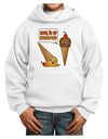 Suck It Up Buttercup Icecream Youth Hoodie Pullover Sweatshirt-Youth Hoodie-TooLoud-White-XS-Davson Sales