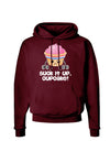 Suck It Up Cupcake Design Dark Hoodie Sweatshirt by TooLoud-Hoodie-TooLoud-Maroon-Small-Davson Sales