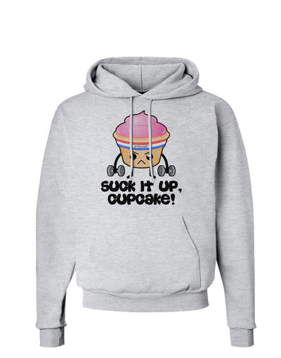 Suck It Up Cupcake Design Hoodie Sweatshirt by TooLoud-Hoodie-TooLoud-AshGray-Small-Davson Sales