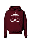 Sulphur Cross Dark Hoodie Sweatshirt-Hoodie-TooLoud-Maroon-Small-Davson Sales