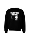 Summer Mode On Adult Dark Sweatshirt by TooLoud-Sweatshirts-TooLoud-Black-Small-Davson Sales