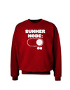 Summer Mode On Adult Dark Sweatshirt by TooLoud-Sweatshirts-TooLoud-Deep-Red-Small-Davson Sales