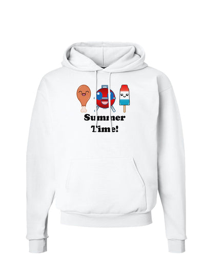 Summer Time Hoodie Sweatshirt-Hoodie-TooLoud-White-Small-Davson Sales