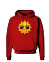 Sun With Sunglasses Dark Dark Hoodie Sweatshirt-Hoodie-TooLoud-Red-Small-Davson Sales