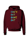 Suns Out Guns Out - Gradient Colors Dark Hoodie Sweatshirt-Hoodie-TooLoud-Maroon-Small-Davson Sales