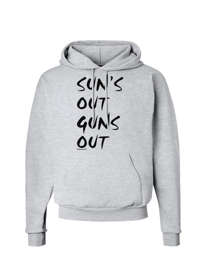 Suns Out Guns Out Hoodie Sweatshirt-Hoodie-TooLoud-AshGray-Small-Davson Sales