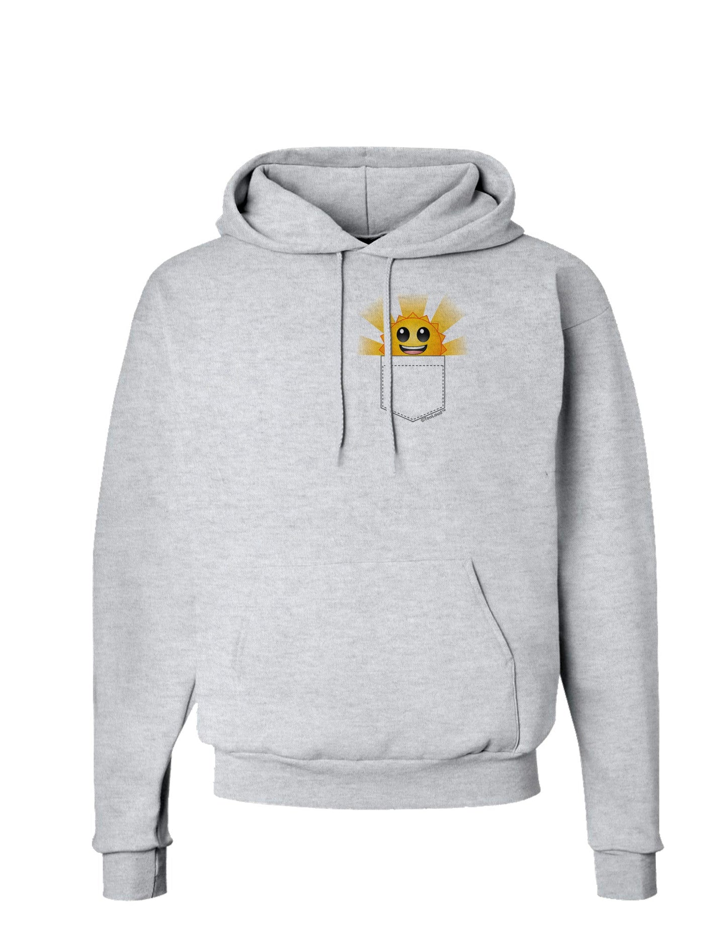 Sunshine In My Pocket Hoodie Sweatshirt-Hoodie-TooLoud-AshGray-Small-Davson Sales