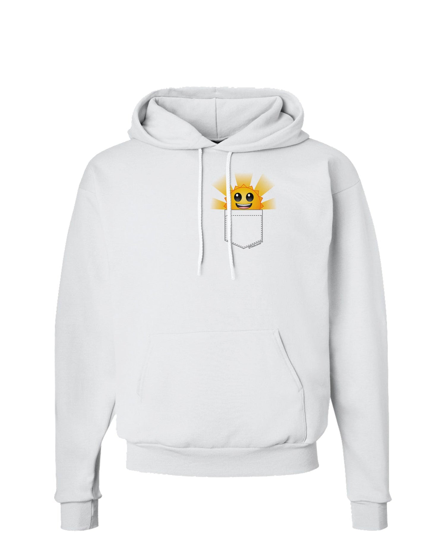 Sunshine In My Pocket Hoodie Sweatshirt-Hoodie-TooLoud-White-Small-Davson Sales