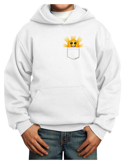 Sunshine In My Pocket Youth Hoodie Pullover Sweatshirt-Youth Hoodie-TooLoud-White-XS-Davson Sales