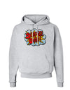 Super Dad - Superhero Comic Style Hoodie Sweatshirt-Hoodie-TooLoud-AshGray-Small-Davson Sales