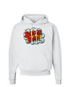 Super Dad - Superhero Comic Style Hoodie Sweatshirt-Hoodie-TooLoud-White-Small-Davson Sales