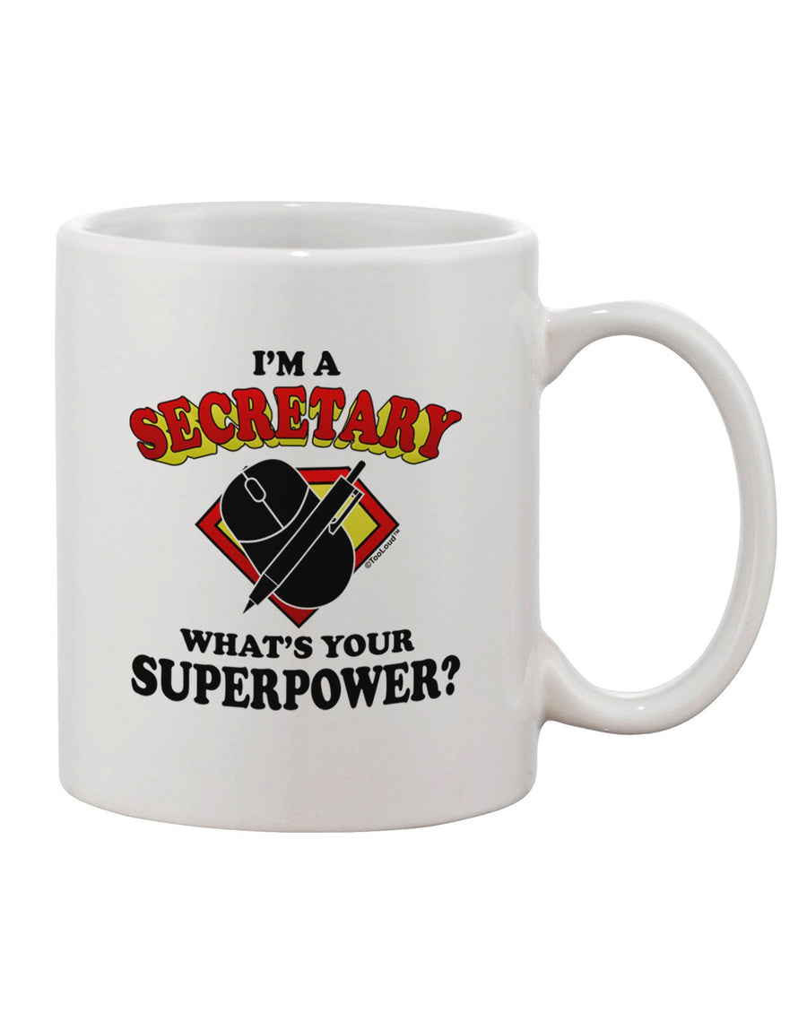 Superpower Printed 11 oz Coffee Mug - Essential Drinkware Tool-11 OZ Coffee Mug-TooLoud-White-Davson Sales