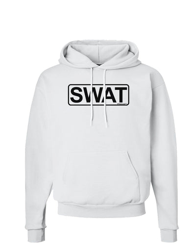 SWAT Team Logo - Text Hoodie Sweatshirt by TooLoud-Hoodie-TooLoud-White-Small-Davson Sales