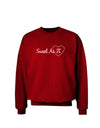 Sweet As Pi Adult Dark Sweatshirt-Sweatshirts-TooLoud-Deep-Red-Small-Davson Sales