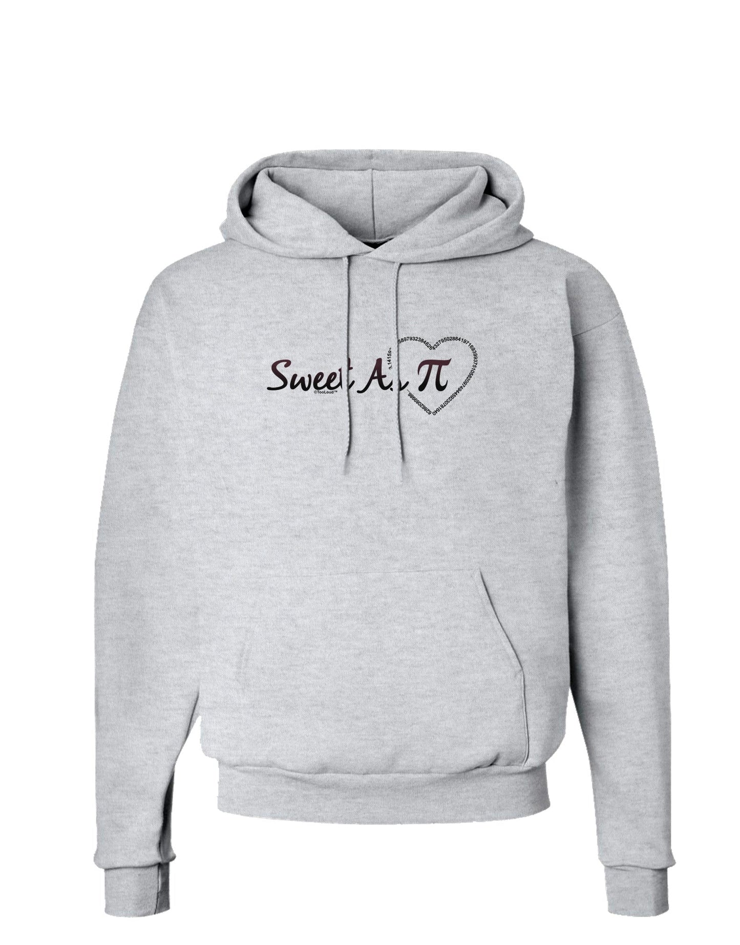 Sweet As Pi Hoodie Sweatshirt-Hoodie-TooLoud-AshGray-Small-Davson Sales
