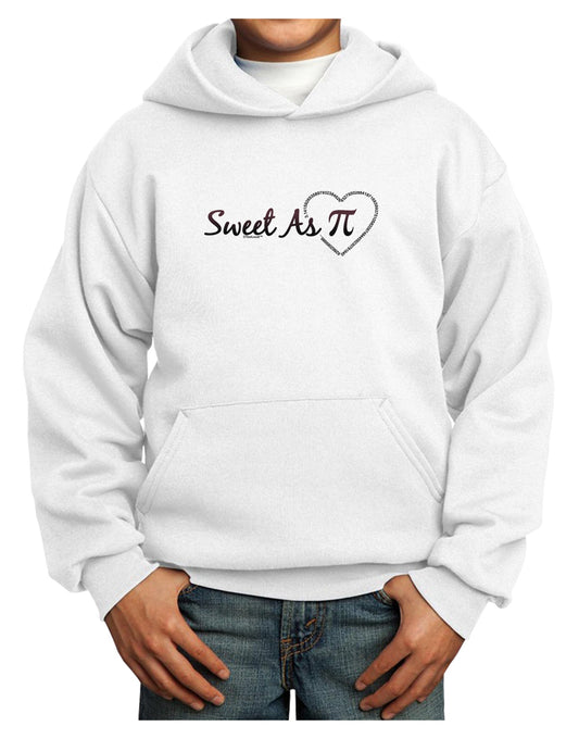 Sweet As Pi Youth Hoodie Pullover Sweatshirt-Youth Hoodie-TooLoud-White-XS-Davson Sales