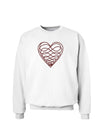 Sweet Heart Valentines Day Sweatshirt-Sweatshirts-TooLoud-White-Small-Davson Sales