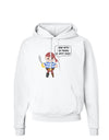 Swim With the Fishes- Petey the Pirate Hoodie Sweatshirt-Hoodie-TooLoud-White-Small-Davson Sales