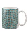 Swimming Fish Optical Illusion 11 oz Coffee Mug - Crafted for Discerning Drinkware Enthusiasts-11 OZ Coffee Mug-TooLoud-White-Davson Sales