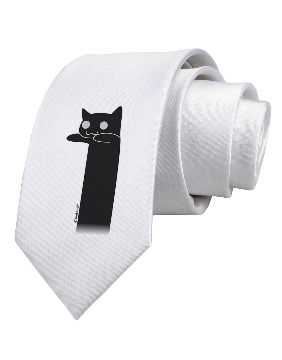 Tacgnol - Internet Humor Printed White Necktie by TooLoud