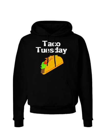 Taco Tuesday Design Dark Hoodie Sweatshirt by TooLoud-Hoodie-TooLoud-Black-Small-Davson Sales