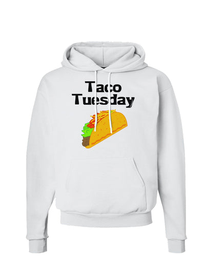 Taco Tuesday Design Hoodie Sweatshirt by TooLoud-Hoodie-TooLoud-White-Small-Davson Sales