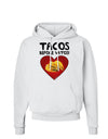 Tacos before Vatos Hoodie Sweatshirt-Hoodie-TooLoud-White-Small-Davson Sales