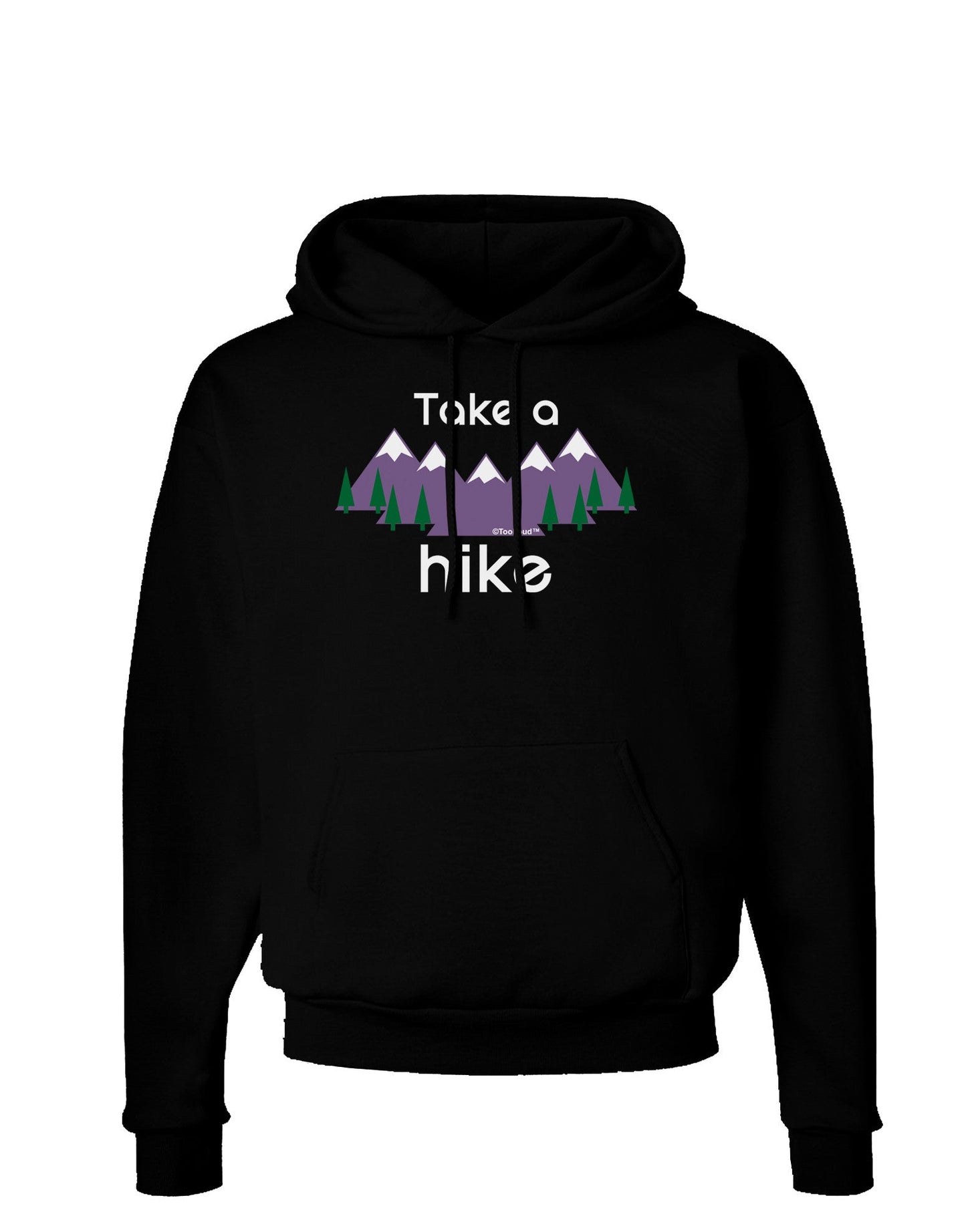 Take a Hike Dark Hoodie Sweatshirt-Hoodie-TooLoud-Black-Small-Davson Sales