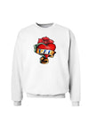 Tattoo Heart Dad Sweatshirt-Sweatshirts-TooLoud-White-Small-Davson Sales