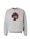 Tattoo Heart Grandpa Sweatshirt-Sweatshirts-TooLoud-AshGray-Small-Davson Sales