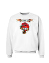 Tattoo Heart I Love My Dad Sweatshirt-Sweatshirts-TooLoud-White-Small-Davson Sales