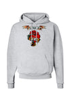 Tattoo Heart I Love My Mom Hoodie Sweatshirt-Hoodie-TooLoud-AshGray-Small-Davson Sales