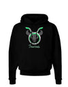 Taurus Symbol Dark Hoodie Sweatshirt-Hoodie-TooLoud-Black-Small-Davson Sales