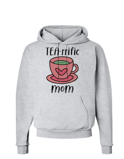 TEA-RRIFIC  Mom Hoodie Sweatshirt Ash Gray 3XL Tooloud