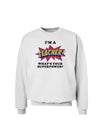 Teacher - Superpower Sweatshirt-Sweatshirts-TooLoud-White-Small-Davson Sales