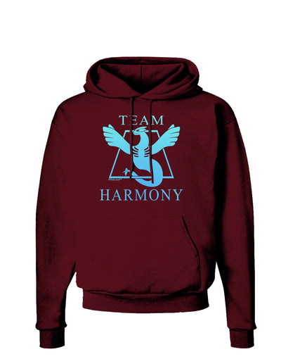 Team Harmony Dark Hoodie Sweatshirt-Hoodie-TooLoud-Maroon-Small-Davson Sales