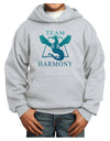 Team Harmony Youth Hoodie Pullover Sweatshirt-Youth Hoodie-TooLoud-Ash-XS-Davson Sales