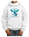 Team Harmony Youth Hoodie Pullover Sweatshirt-Youth Hoodie-TooLoud-White-XS-Davson Sales