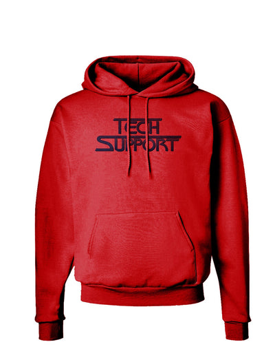 Tech Support Logo Hoodie Sweatshirt-Hoodie-TooLoud-Red-Small-Davson Sales